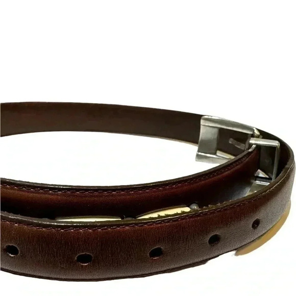 Onyx by Brighton Size 34 Brown leather with braided and beaded detail - Picture 8 of 11